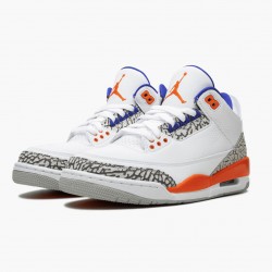 Women/Men Air Jordan 3 Retro Knicks 136064-148 Jordan Shoes