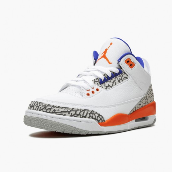 Women/Men Air Jordan 3 Retro Knicks 136064-148 Jordan Shoes