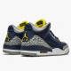 Men Air Jordan 3 Retro Michigan AJ3-820064 Jordan Shoes