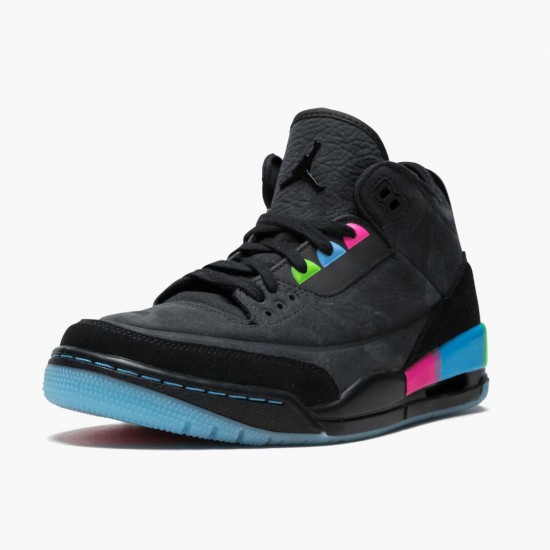 Women/Men Air Jordan 3 Retro Quai54 AT9195-001 Jordan Shoes