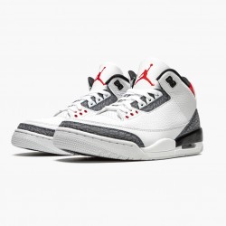 Men Air Jordan 3 SE DNM Fire Red CZ6433-100 Jordan Shoes