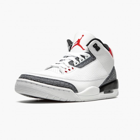 Men Air Jordan 3 SE DNM Fire Red CZ6433-100 Jordan Shoes