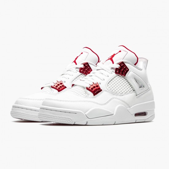 Women/Men Air Jordan 4 Retro Metallic Red CT8527-112 Jordan Shoes