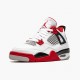Men Air Jordan 4 Retro OG GS Fire Red 2020 408452-160 Jordan Shoes