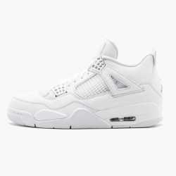 Women/Men Air Jordan 4 Retro Pure Money 308497-100 Jordan Shoes