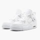 Women/Men Air Jordan 4 Retro Pure Money 308497-100 Jordan Shoes