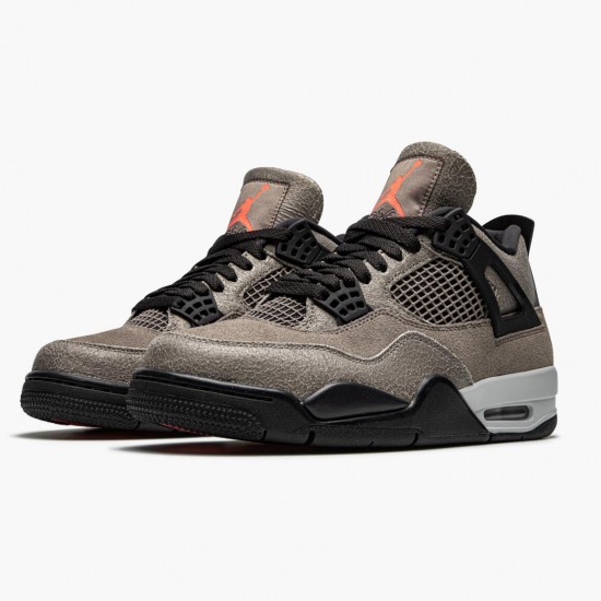 Women/Men Off-White x Air Jordan 4 Retro Taupe Haze DB0732-200 Jordan Shoes