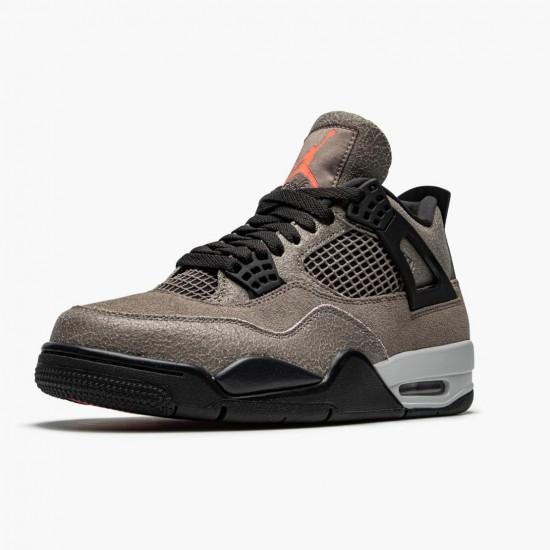 Women/Men Off-White x Air Jordan 4 Retro Taupe Haze DB0732-200 Jordan Shoes