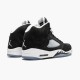 Women/Men Air Jordan 5 Oreo 2021 Black White Cool Grey CT4838-011 Jordan Shoes