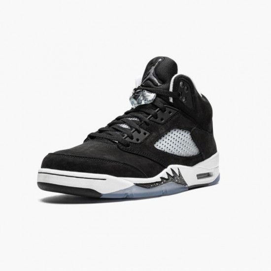 Women/Men Air Jordan 5 Oreo 2021 Black White Cool Grey CT4838-011 Jordan Shoes