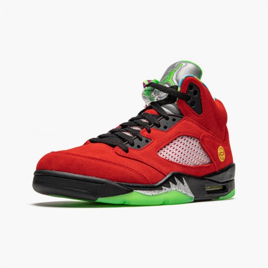 Men Air Jordan 5 Retro What The CZ5725-700 Jordan Shoes