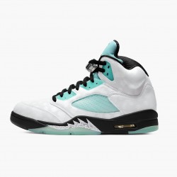 Women/Men Air Jordan Retro 5 Island Green CN2932-100 Jordan Shoes