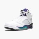 Men Air Jordan 5 Retro Grape 136027-108 Jordan Shoes