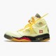 Men Off-White x Air Jordan 5 Retro Sail DH8565-100 Jordan Shoes