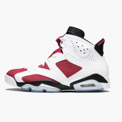 Women/Men Air Jordan 6 Retro Carmine 384664-160 Jordan Shoes