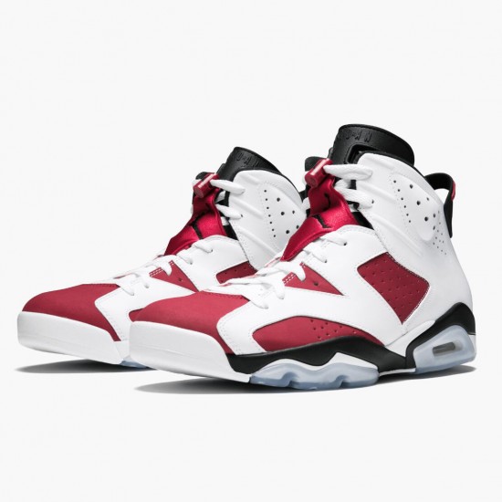 Women/Men Air Jordan 6 Retro Carmine 384664-160 Jordan Shoes