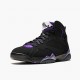 Men Air Jordan 7 Retro Ray Allen Black Fierce Purpler Dark Stee 304775-053 Jordan Shoes