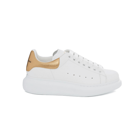 Alexander McQueen Light Gold White