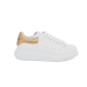 Alexander McQueen Light Gold White