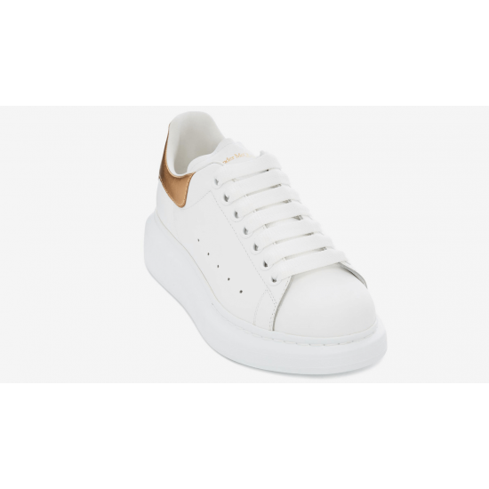 Alexander McQueen Light Gold White