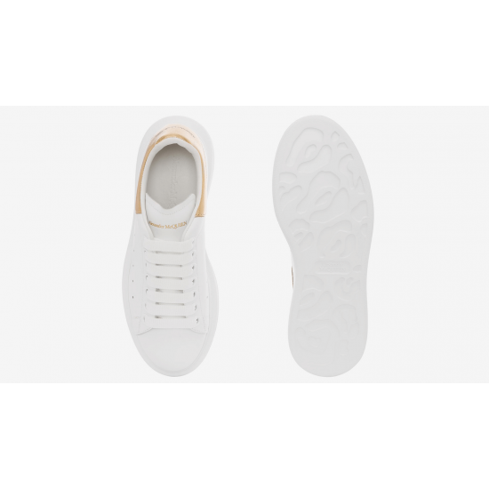 Alexander McQueen Light Gold White