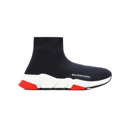 Balenciaga Speed Runner Mid Black Red Black