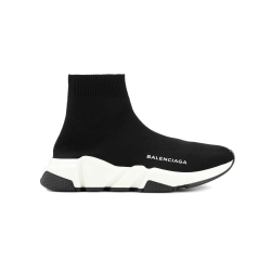 Balenciaga Speed Runner Mid Black White Black