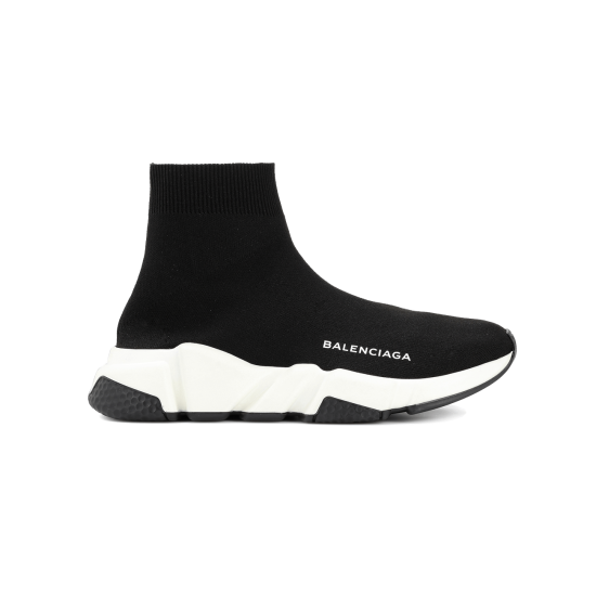 Balenciaga Speed Runner Mid Black White Black