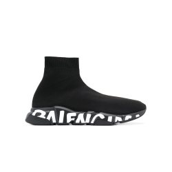 Balenciaga Speed Graffiti Black Black