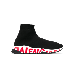 Balenciaga Speed Graffiti Red Black