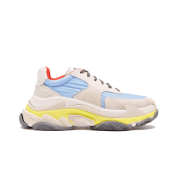 Balenciaga Triple S TraIners - 2.0 Blue Red Beige