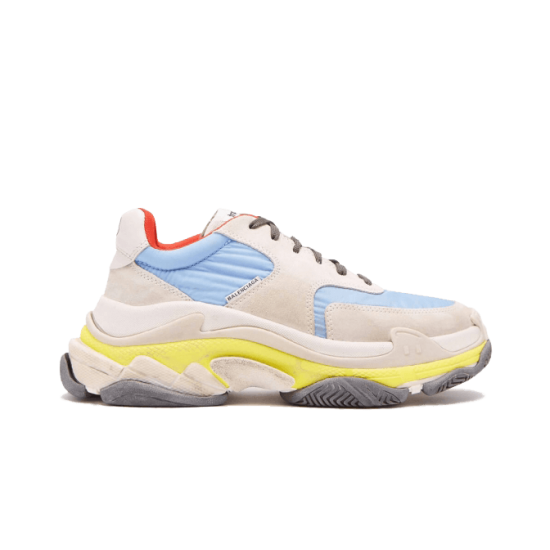 Balenciaga Triple S TraIners - 2.0 Blue Red Beige