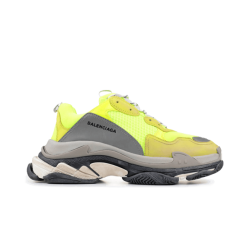 Balenciaga Triple S TraIners - Jaune Fluo