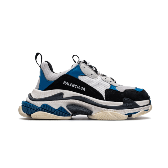 Balenciaga Triple S Black Blue White