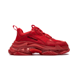 Balenciaga Triple S Clear Sole Red