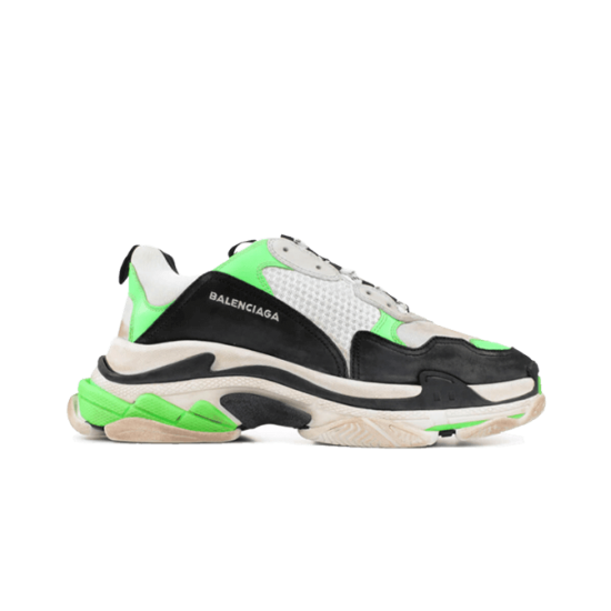 Balenciaga Triple S TraIners - White Black