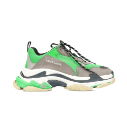 Balenciaga Triple S Green Grey White