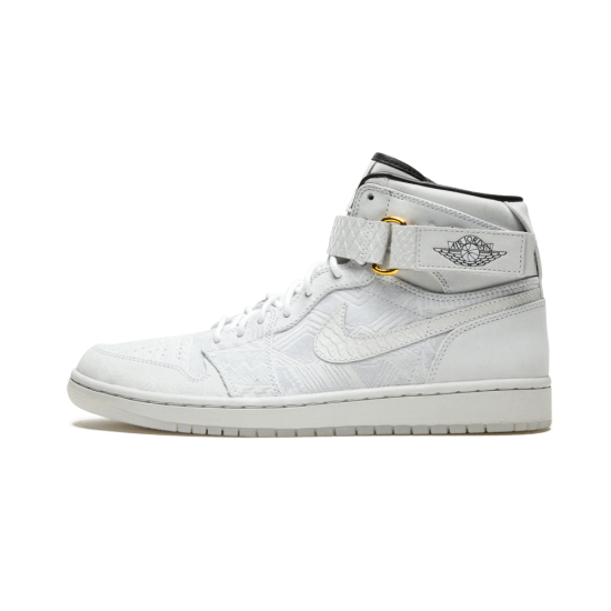 Air Jordan 1 High Strap Just Don White Black