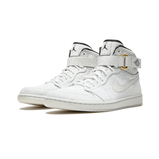 Air Jordan 1 High Strap Just Don White Black