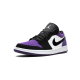 Air Jordan 1 Low Court Purple White Black Court Purple