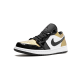 Air Jordan 1 Low Gold Toe Black Gold Black