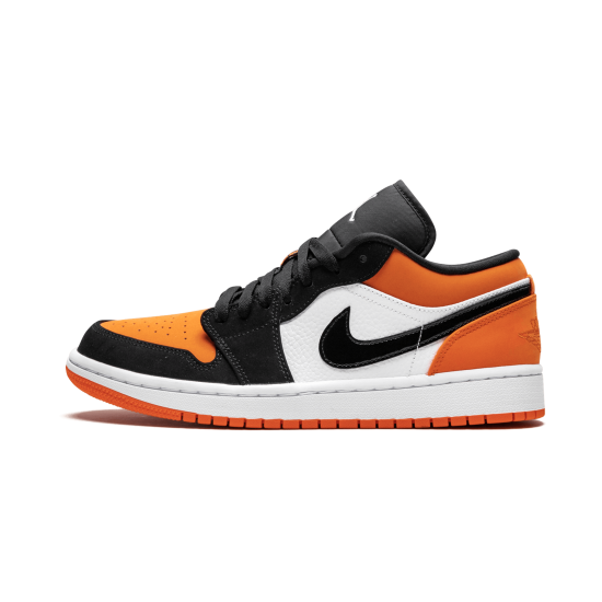 Air Jordan 1 Low ShatteRed Backboard Black White Starfish