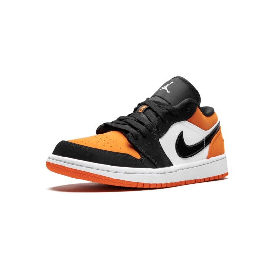 Air Jordan 1 Low ShatteRed Backboard Black White Starfish