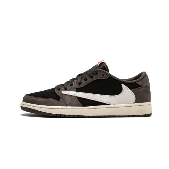 Air Jordan 1 Low Travis Scott Black Sail Dark Mocha Universiu