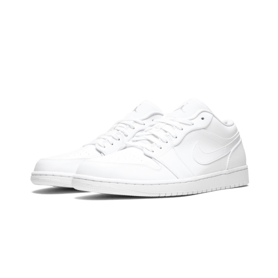 Air Jordan 1 Low White Metallic Silver