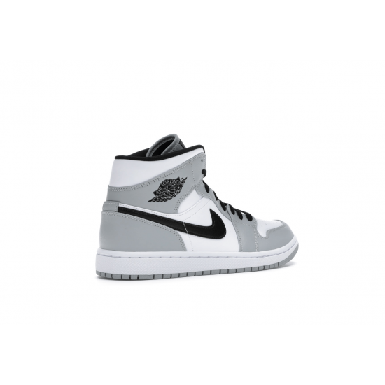 Air Jordan 1 Mid Light Smoke Grey