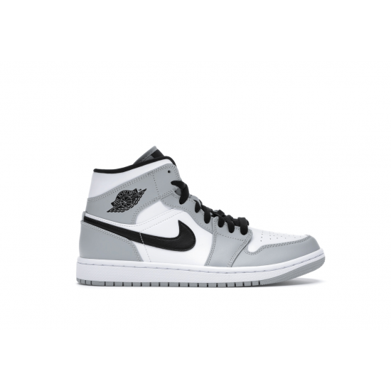 Air Jordan 1 Mid Light Smoke Grey