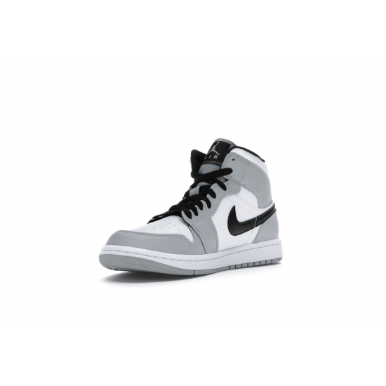 Air Jordan 1 Mid Light Smoke Grey