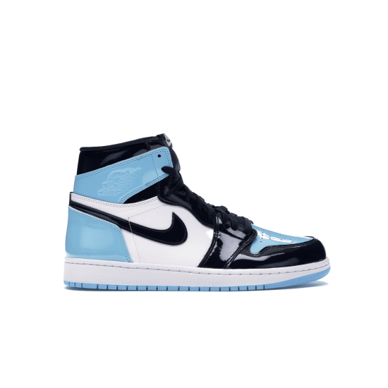 Air Jordan 1 High UNC Patent Blue