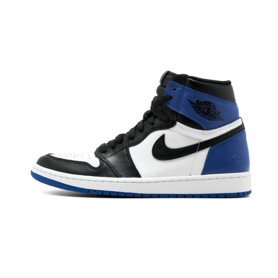 Air Jordan 1 High X Fragment Black Sport Royal White